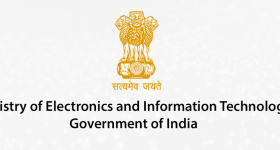 Ministry of Electronics and Information Technology (MeitY) logo. Image via MeitY.