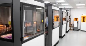4 new SLA 750 3D printers by 3D Systems. Image via 3D Systems