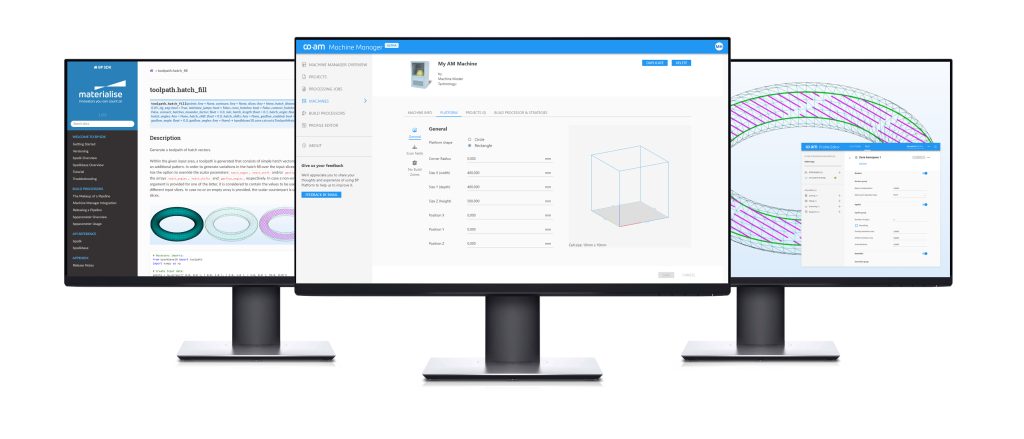 Materialise Build Processor Software. Image via Materialise.