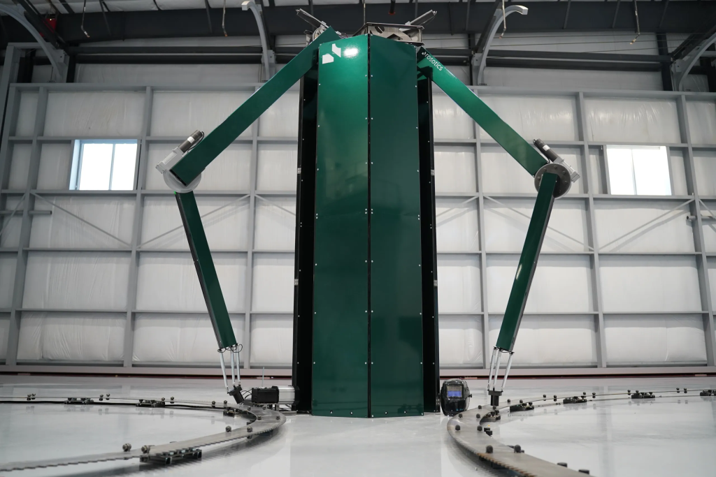A impressora 3D Mantis. Foto via rosotics