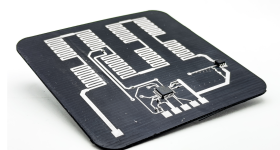 3D printed circuit board. Image via nScrypt.