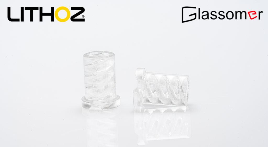 Lithoz and Glassomer launch LithaGlass. Image via Lithoz.