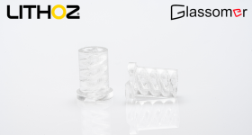 Lithoz and Glassomer launch LithaGlass. Image via Lithoz.