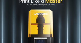 Anycubic’s Photon Mono M5s 12K resin printer. Image via Anycubic.
