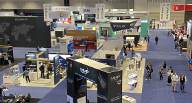 The show floor on day 3 of RAPID + TCT 2023. Photo by 3D Printing Industry
