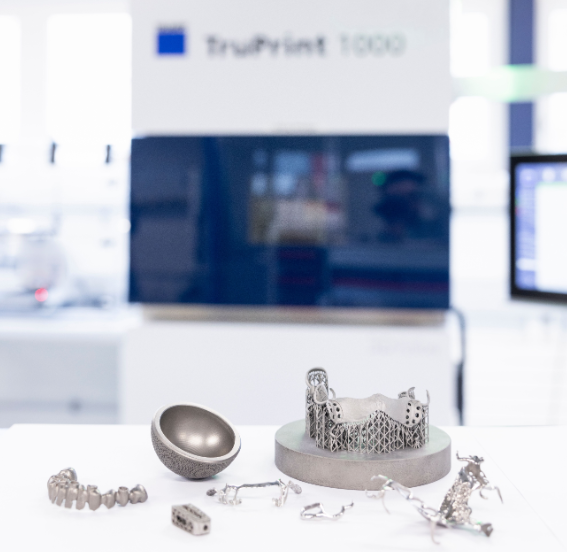 TruPrint 1000 is suitable for small series production. Image via TRUMPF.