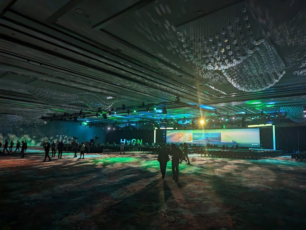 Hexagon Live 2023 was attended by 3600 people. Photo by Michael Petch.