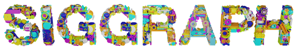 Objects packed into SIGGRAPH letters. Image via MIT CSAIL.