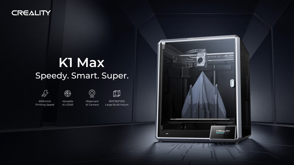 The Creality K1 Max 3D printer. Image via Creality