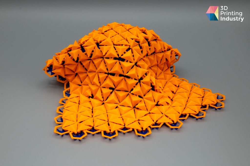 Ender-5 S1 PETG Tetrahedron mail. Photo by 3D Printing Industry.