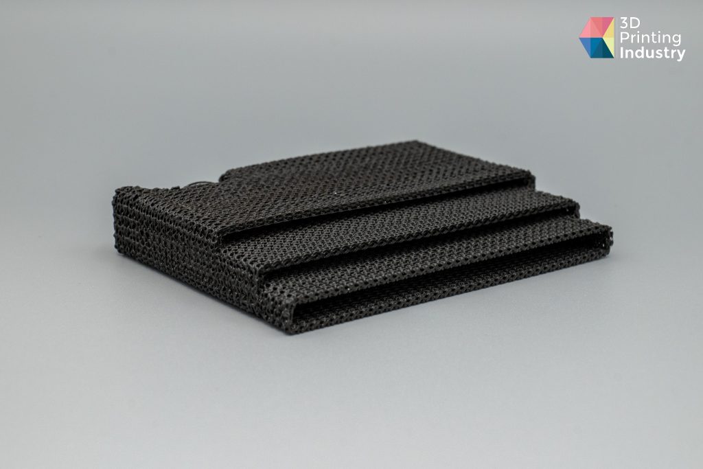 Ender-5 S1 TPU wallet flat. Photo by 3D Printing Industry.