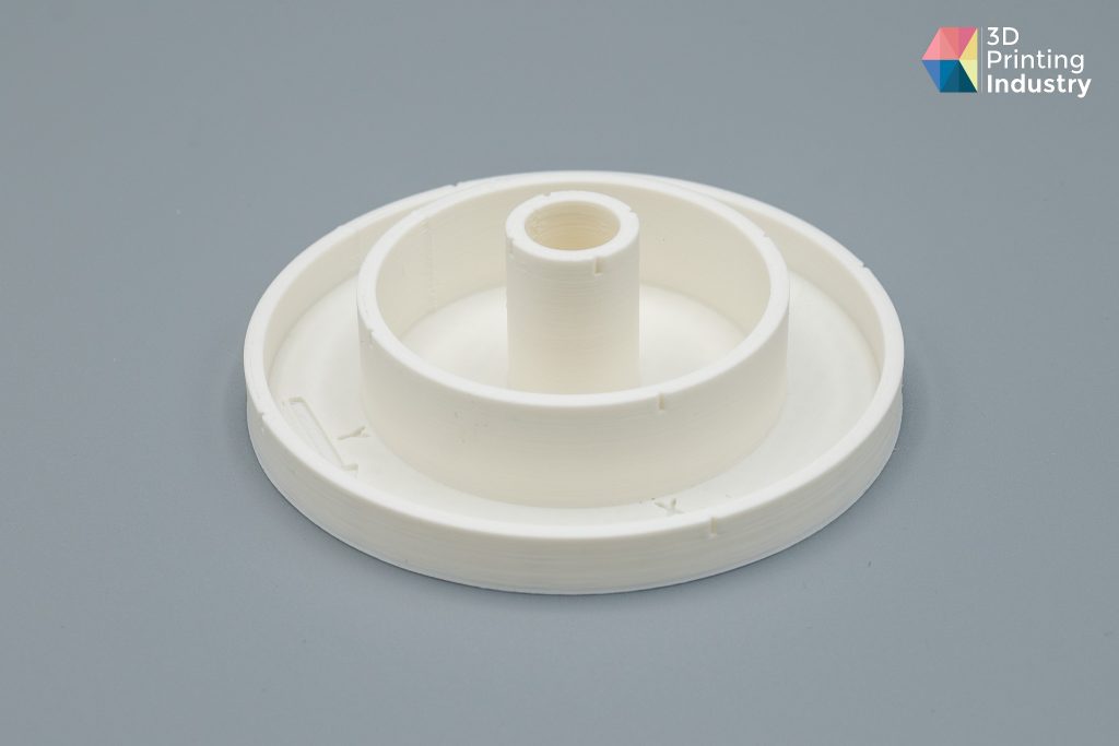 Ender-5 S1 Circular trajectory print. Photo by 3D Printing Industry.