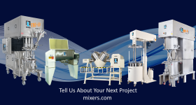 ROSS Mixers’ industrial mixing, blending, drying, and dispersion machinery. Image via ROSS MIxers.