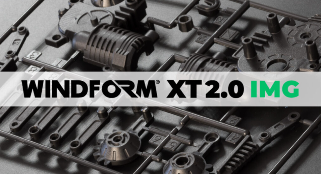 Windform XT 2.0 IMG is suitable for automotive, transportation, e-mobility, and more. Image via CRP Technology.