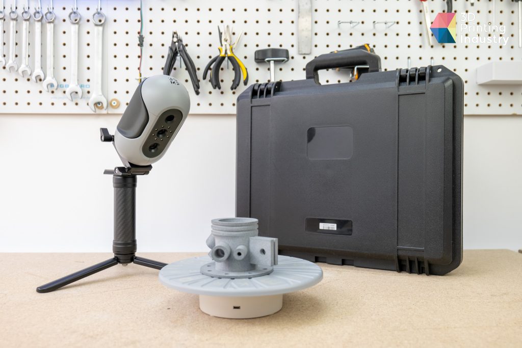Mole 3D Scanner setup for 3D scanning. Photo by 3D Printing Industry.