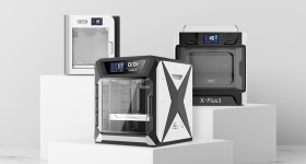 QIDI Tech's new X-Max3, X-Plus3, and X-Smart3 3D printers. Image via QIDI Tech.
