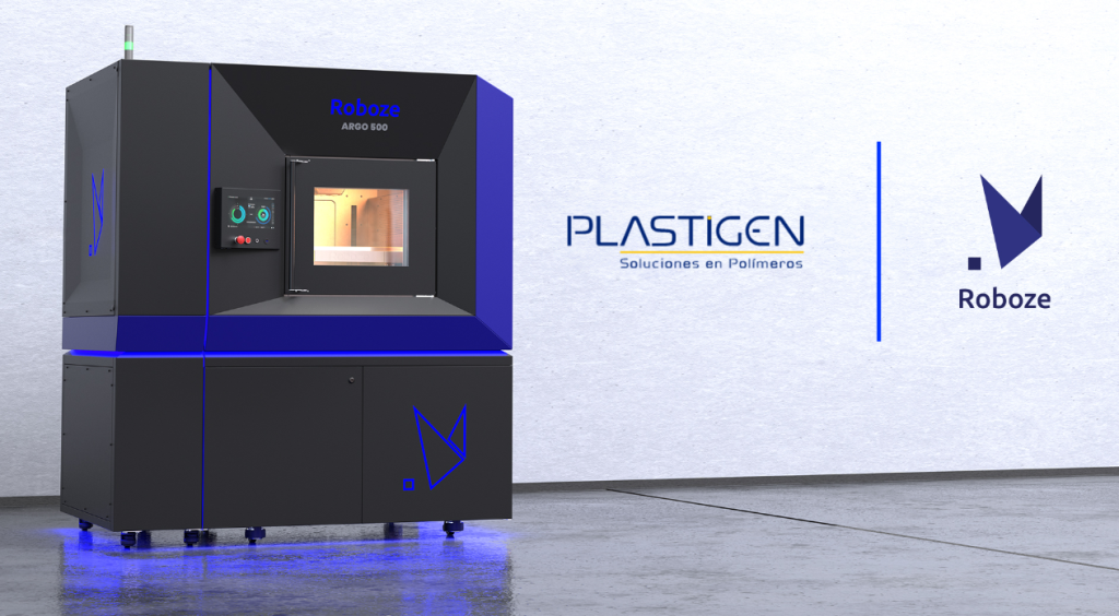 Plastigen joins Roboze 3D Parts Network. Image via Roboze.