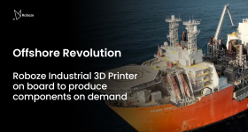 Roboze's Plus Pro 3D printer to produce 3D printed parts on-demand. Image via Roboze.