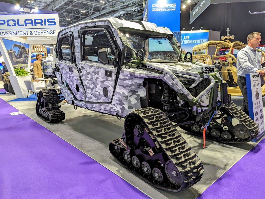 The MRZR Alpha from Polaris. Photo by Michael Petch.