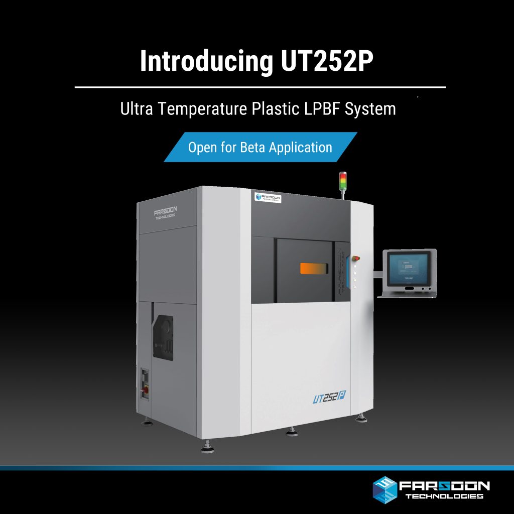 UT252P, an ultra-temperature configuration system. Image via Farsoon.