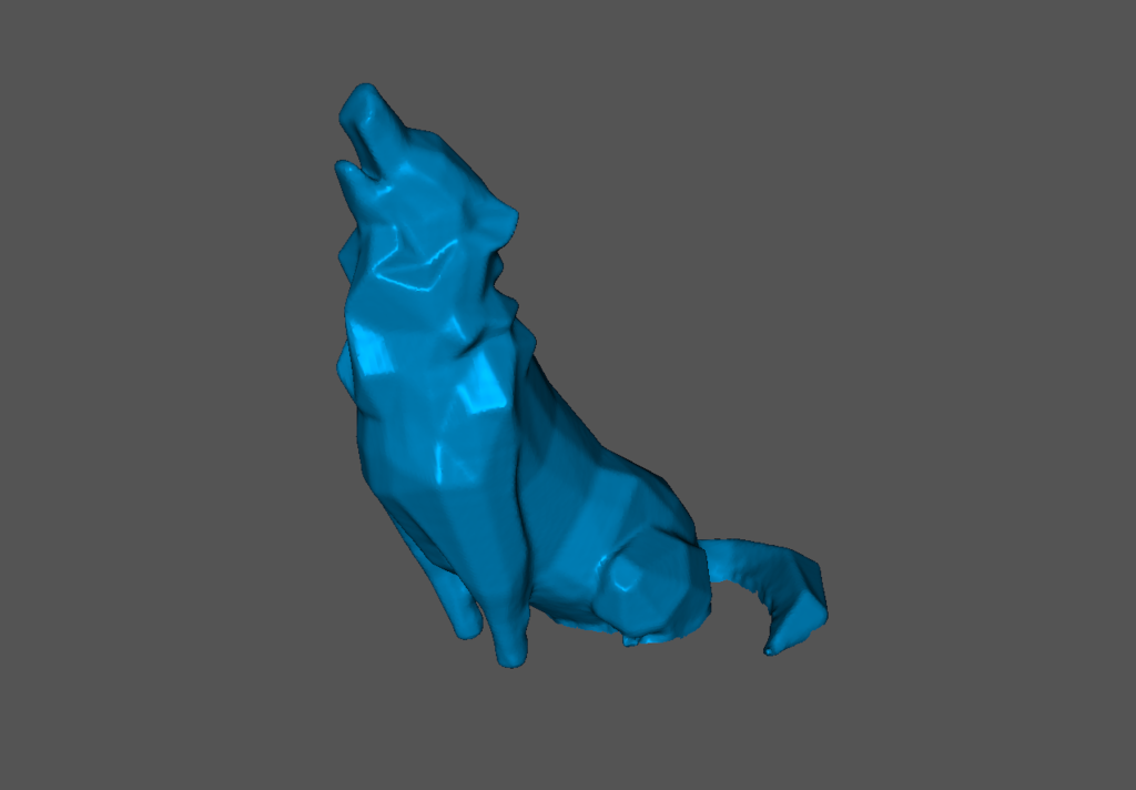 Succesful wolf scan 3. Image by 3D Printing Industry