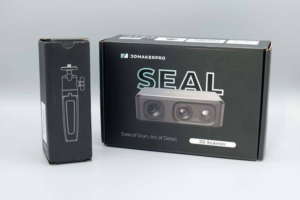 The Seal 3D Scanner's outer packaging. Photo by 3D Printing Industry.