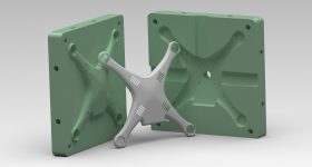 3D printed prototype mold designed with Siemens NX. Photo via Siemens AG.
