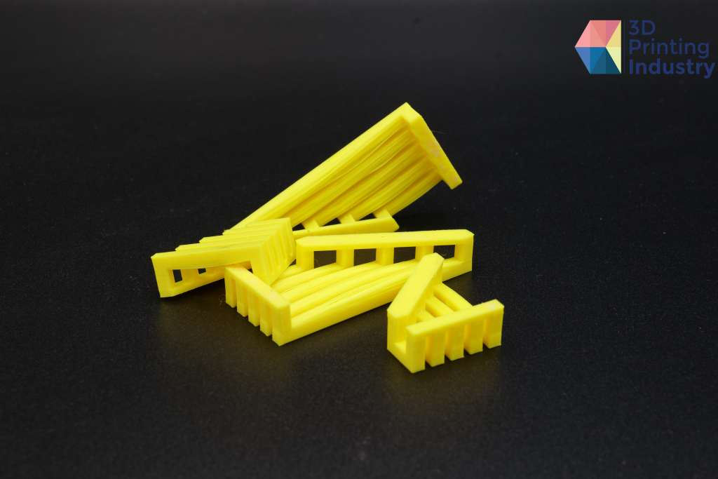 AnkerMake M5C Bridging test. Photos by 3D Printing Industry