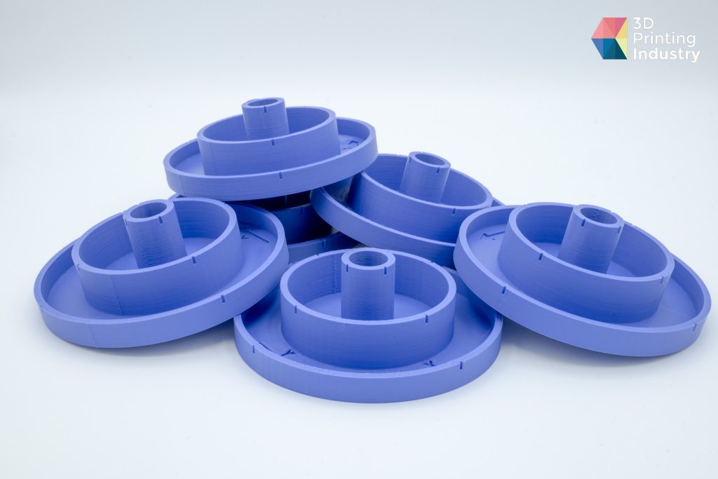Circular Trajectory test 3D prints. Photo by 3D Printing Industry