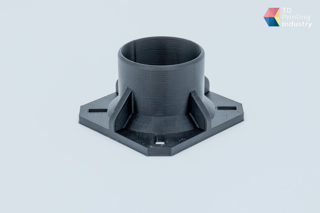 Creality K1 3D printed ASA holding fixture. Photos by 3D Printing Industry