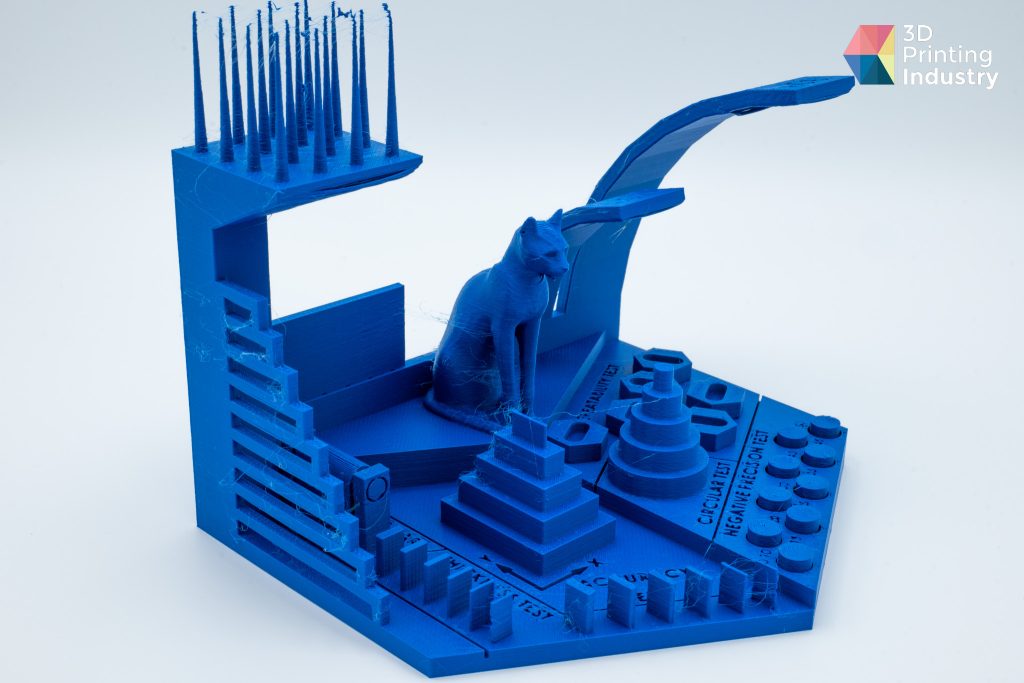 Creality K1 3DPI Benchmark PLA 3D print. Photo by 3D Printing Industry 