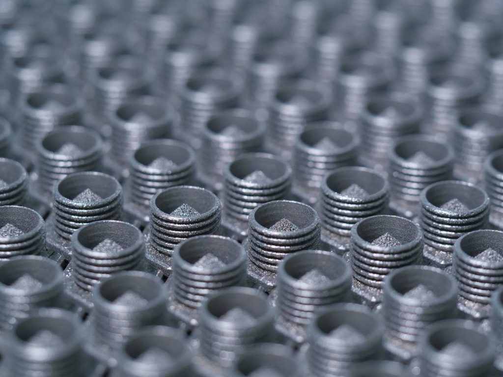 Topology-optimized screws. Photo via Siemens AG.