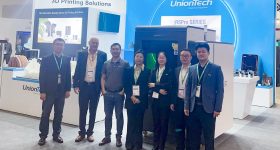 UnionTech team at Formnext. Photo via UnionTech.