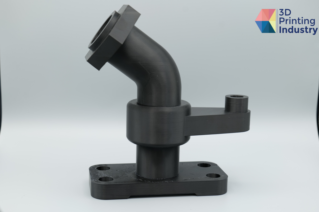 3D printed pipe test. Photos by 3D Printing Industry