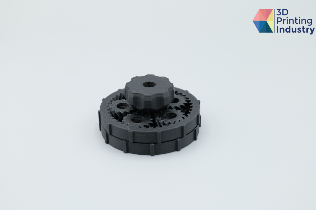 3D printed planetary gear test. Photos by 3D Printing Industry