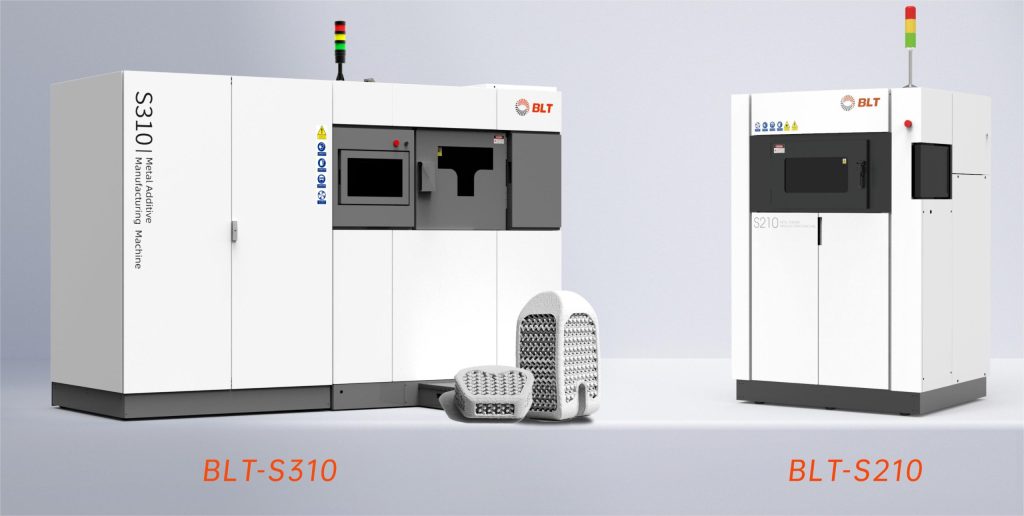 BLT-S310 and BLT-S210 3D printers adopted by Wedo. Image via Bright Laser Technologies.