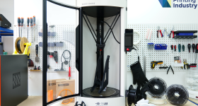 The TRILAB AzteQ Industrial 3D printer. Photo by 3D Printing Industry.