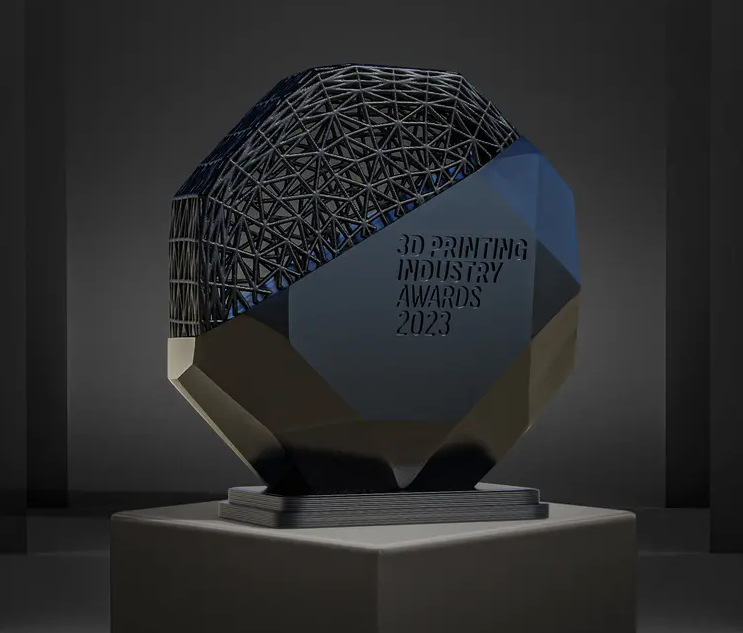 The creatrixbritt 3DPI Geo Award. Image via Thangs