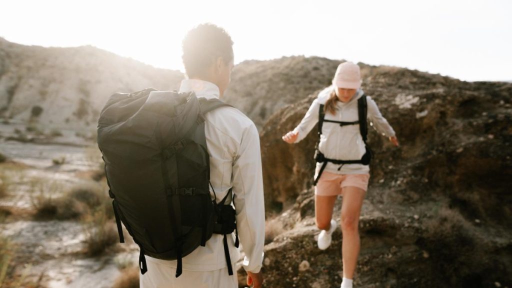 The Prelight Rise 3D backpack uses padding created with a 3D printer. Photo via Jack Wolfskin.