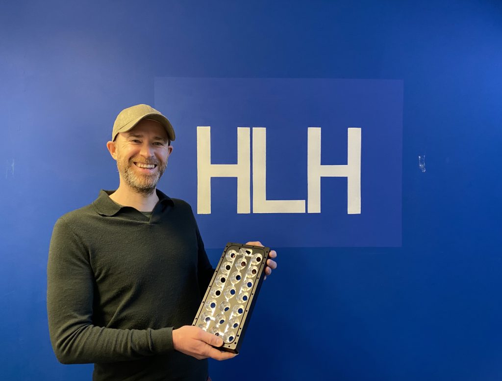 HLH Rapid Co-Founder and Director James Murphy. Photo by 3D Printing Industry.
