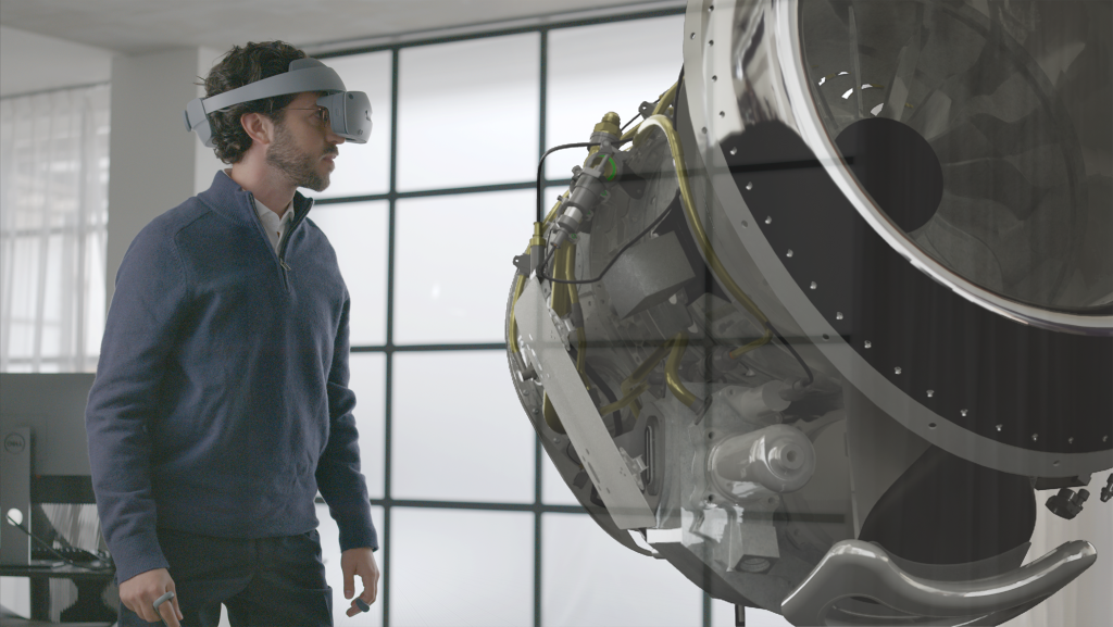 Siemens and Sony's new VR offering. Image via Siemens.