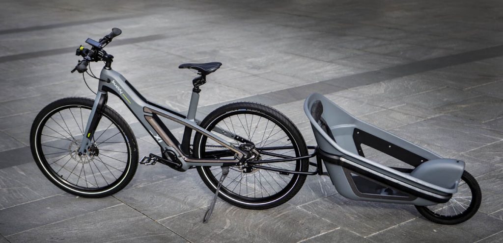 The Isoco X1 bike, developed in collaboration with Lehvoss and Buddy Bikes. Photo via Isoco Bikes.