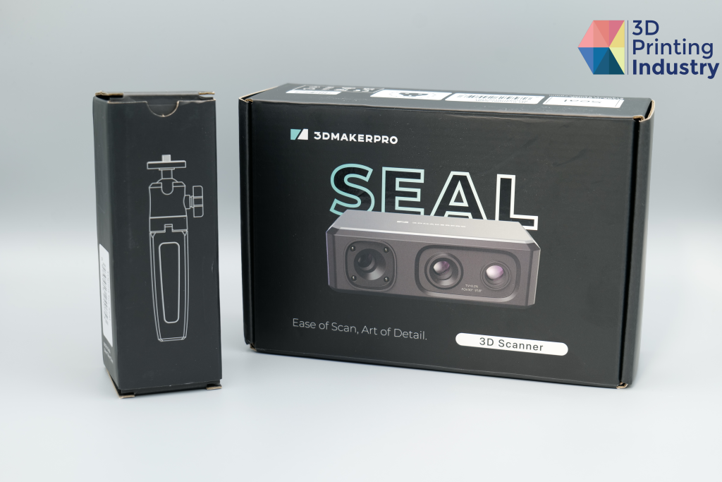The Seal’s packaging and included accessories. Photos by 3D Printing Industry