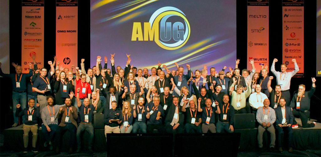 DINOs from the past 26 years gathered to celebrate the 2024 AMUG Conference. Photo via AMUG.