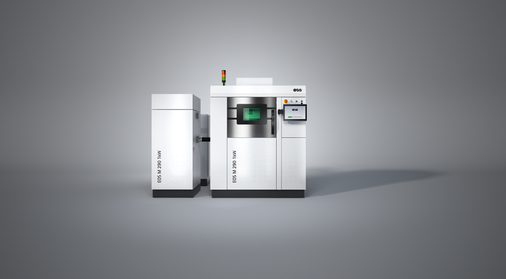 The new EOS M 290 1kW 3D printer. Image via EOS