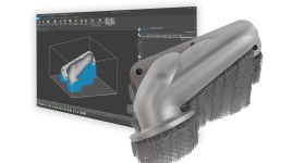 e-Stage for Metal+ software streamlines data preparation. Image via Materialise.