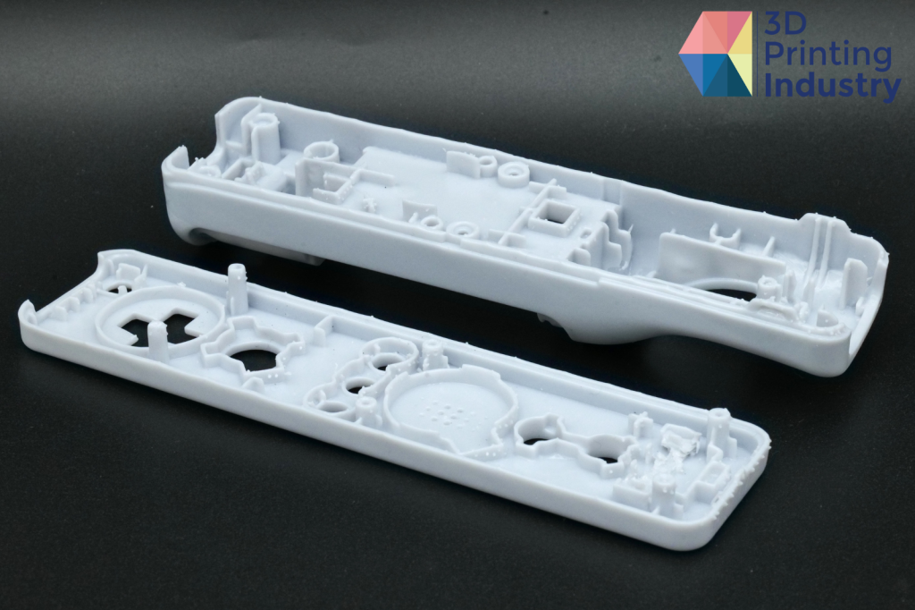 UltraCraft Reflex 3D printed Wii remote. Photos by 3D Printing Industry.