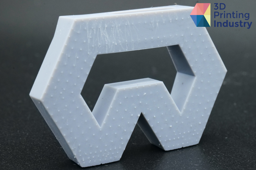 3D printed test test file. Photos by 3D Printing Industry