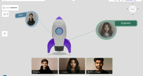 CADchat is the first app that enables real-time and stored conversation, mark-up, and viewing of 3D models, says the company. Image via CADchat.