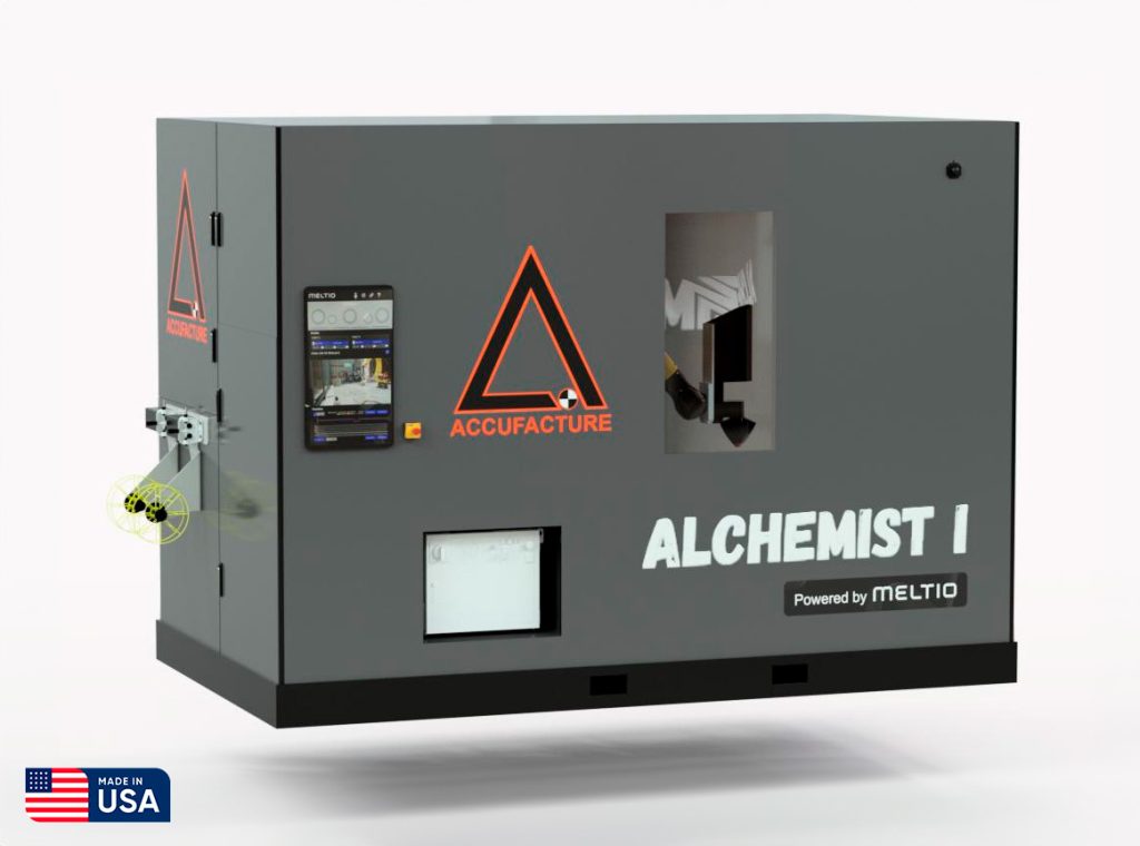 The Alchemist 1, developed in collaboration with Meltio and FANUC America. Image via Accufacture.